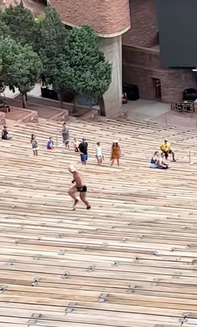 “Unfortunately this is impressive”: Man’s hardcore workout at Red Rocks ...