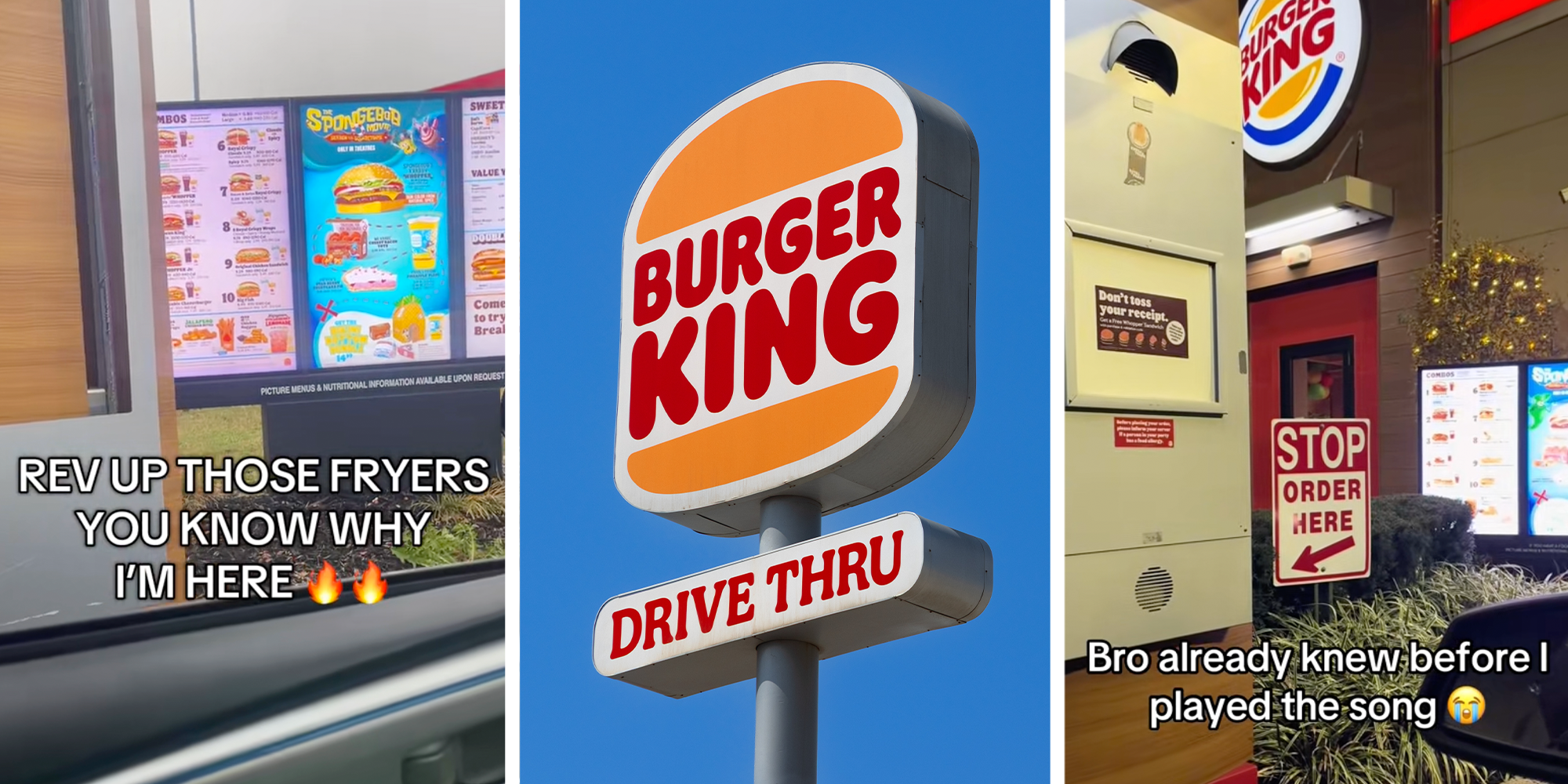rev up the engine burger king drive thru krabby patty
