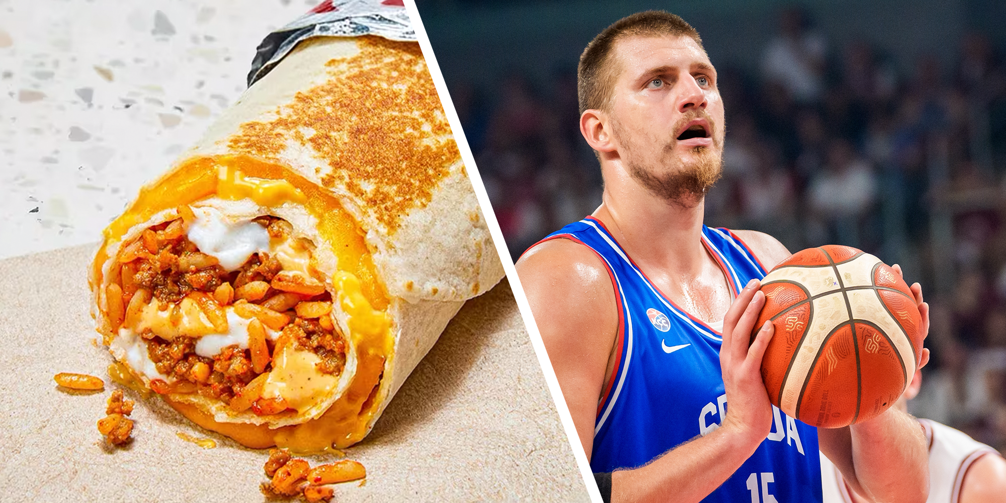 taco bell quesarita returns nikola jokic