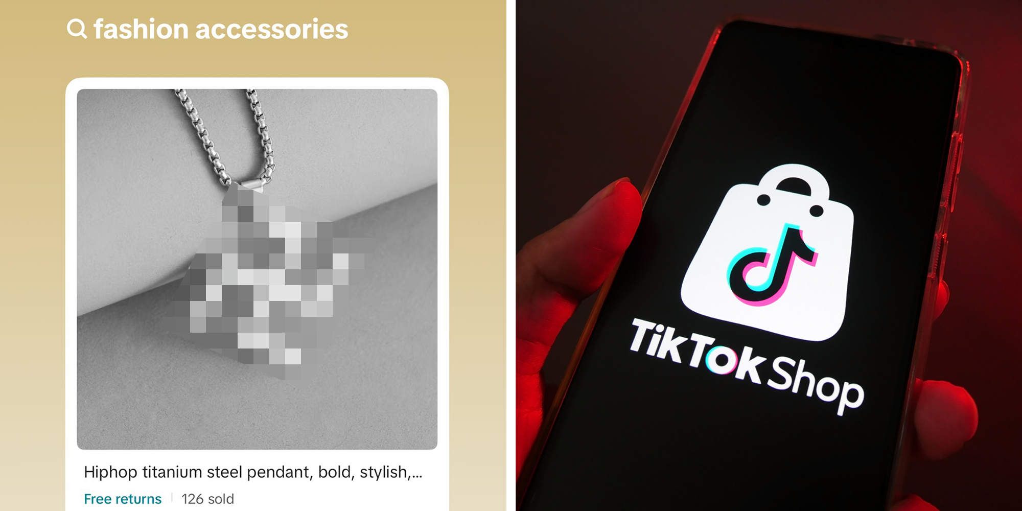 tiktok shop swastika necklace removed