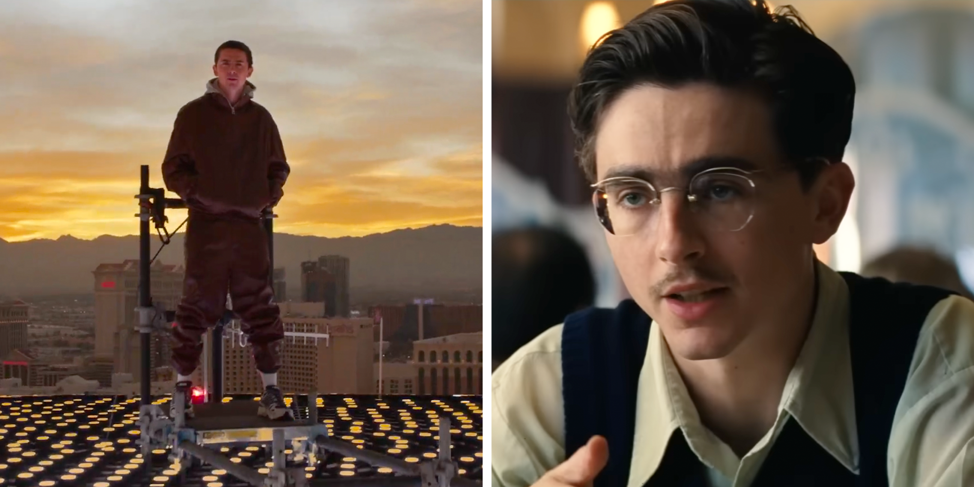 timothee chalamet marty supreme stunts ranked