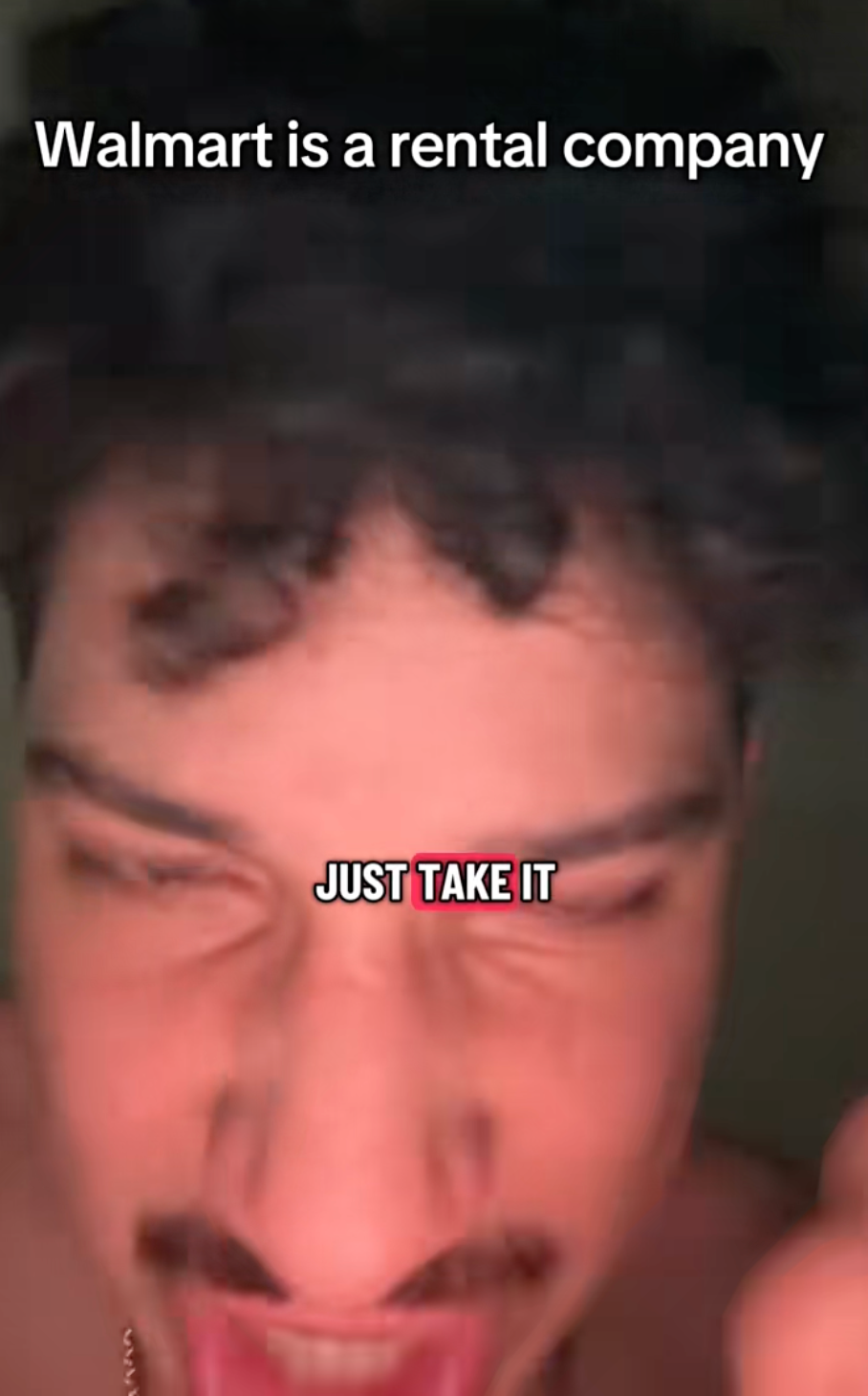 @brohomie_/TikTok
"Walmart is a rental company" "just take it..."