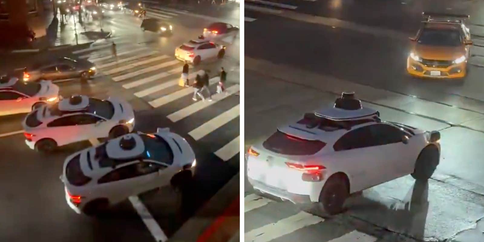 Waymo robotaxis block traffic citywide during San Francisco power outage