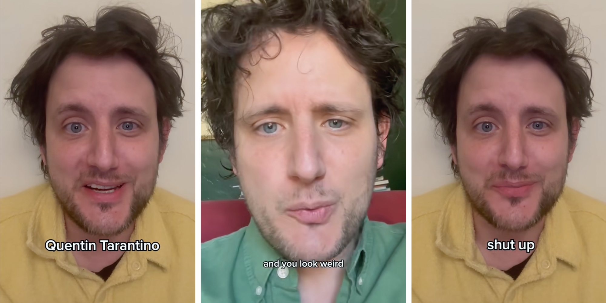 zach woods takes down quentin tarantino