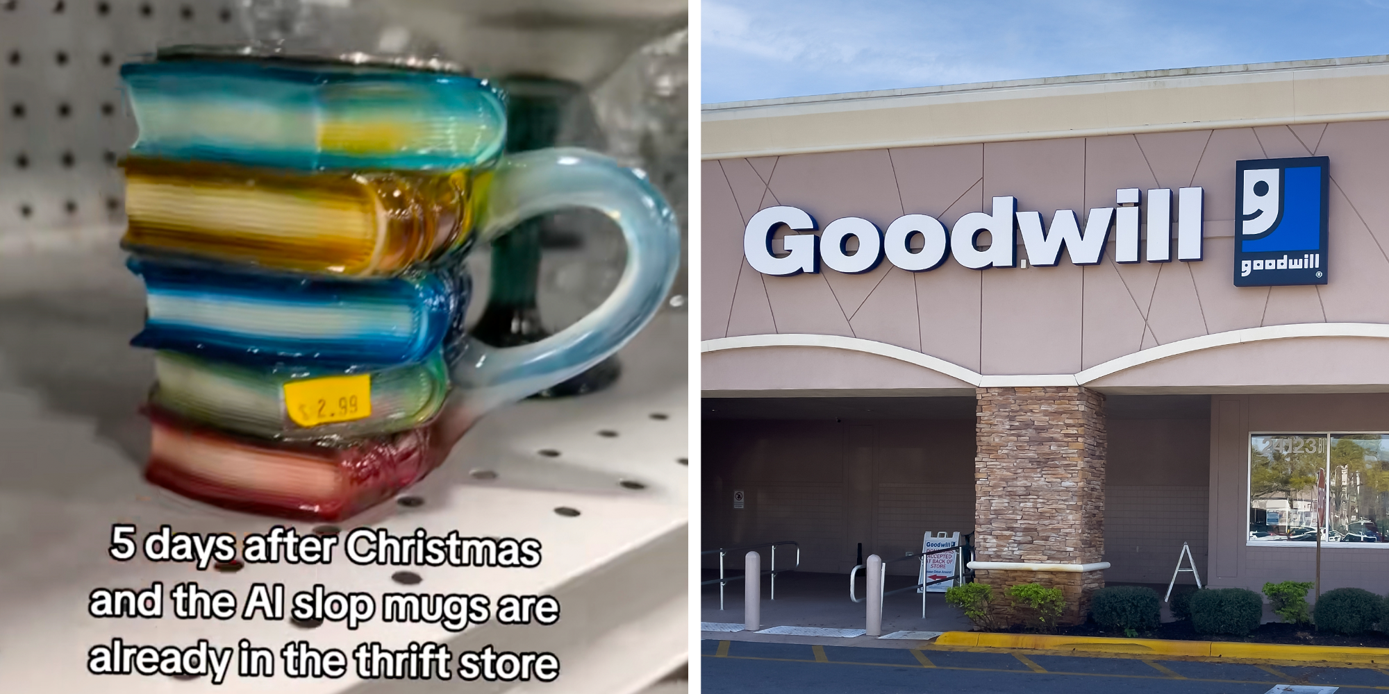 ai slop presents at goodwill already