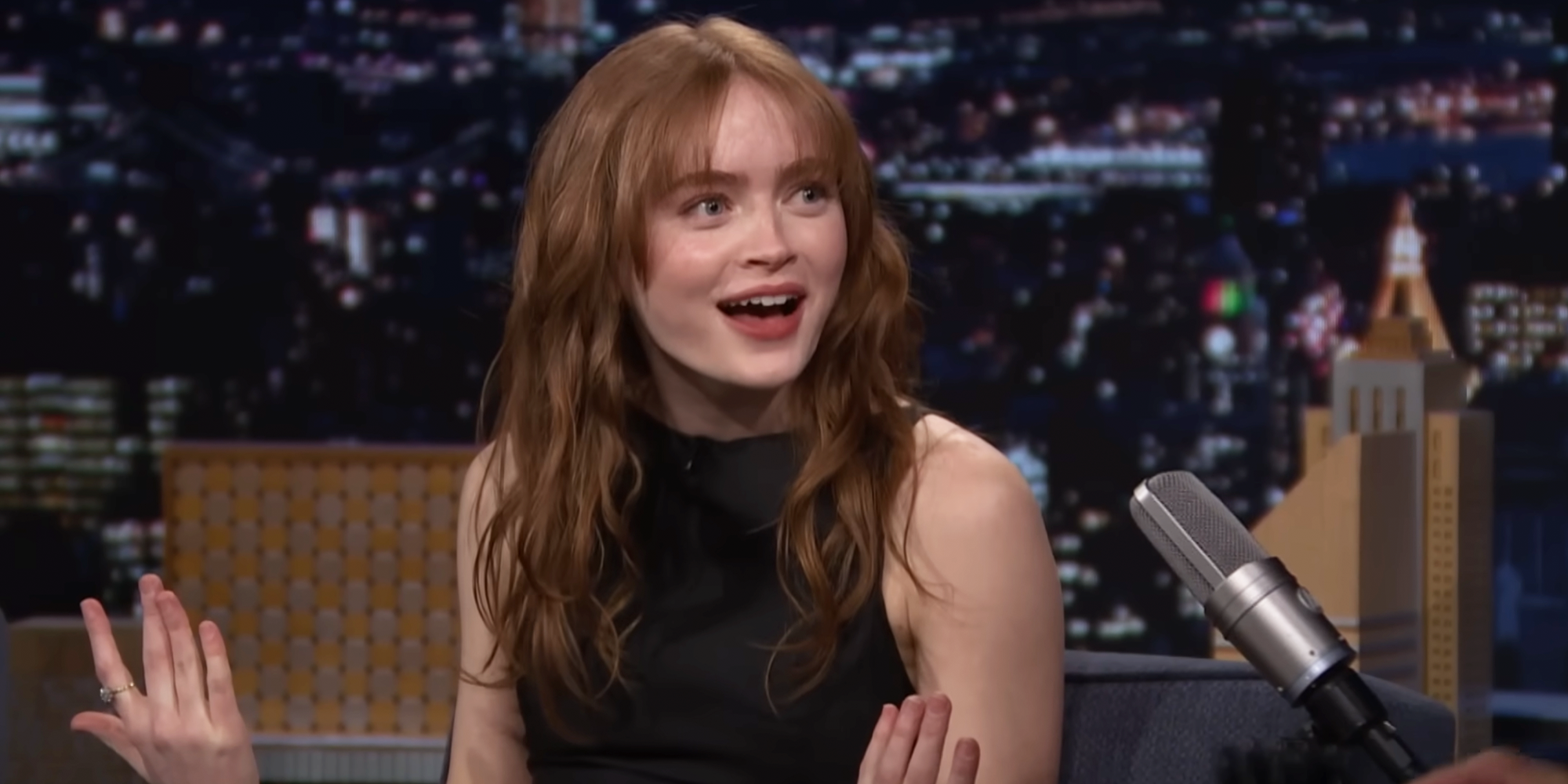 sadie sink tonight show spiderman internet theories casting