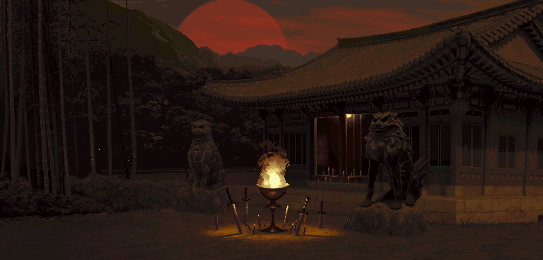 A trip through history with 150 video game backgrounds