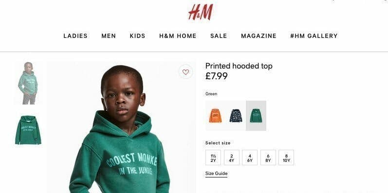 H&M Apologizes for Ad Featuring Black Boy in 'Coolest Monkey in the ...