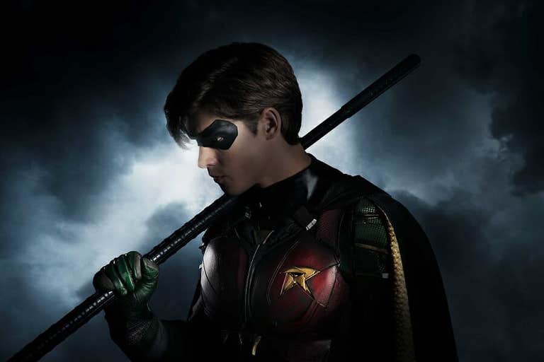 live action robin titans