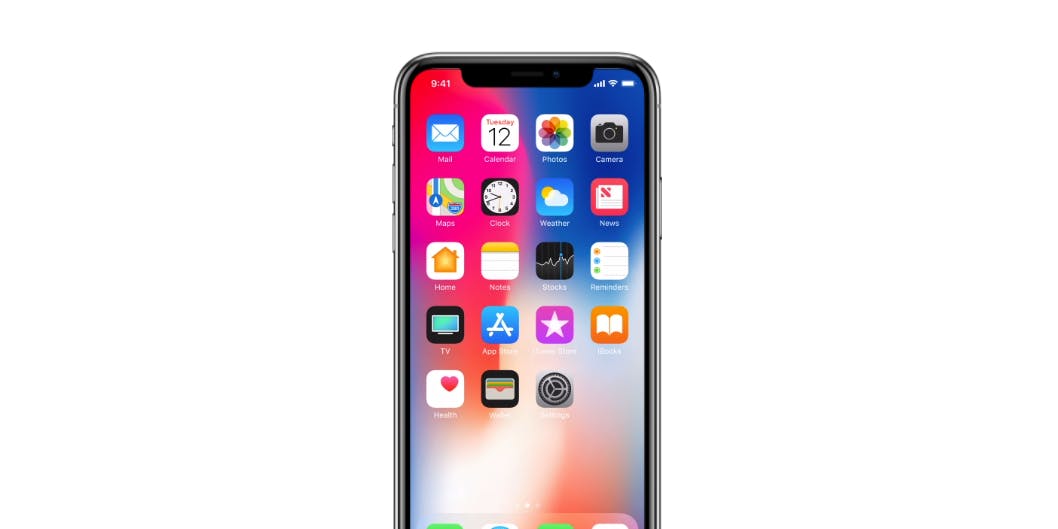 Apple iphone x design display smartphone
