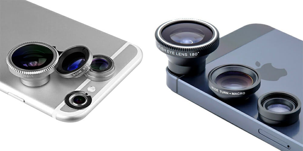 This smartphone camera lens kit will give you DSLR quality pics