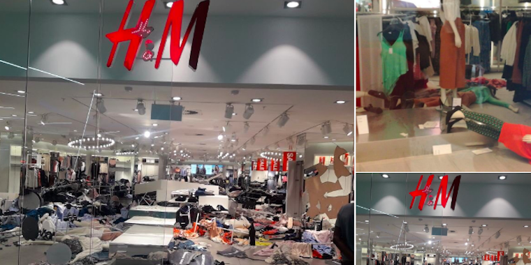 H&M south africa protest monkey hoodie racist