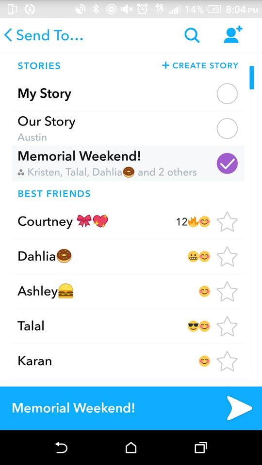How to create Snapchat's new personalized Stories