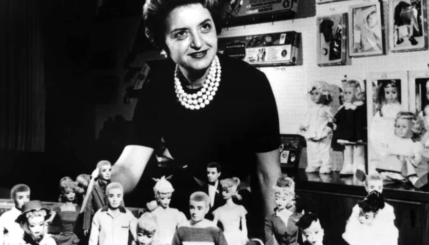 who invented barbie : ruth handler