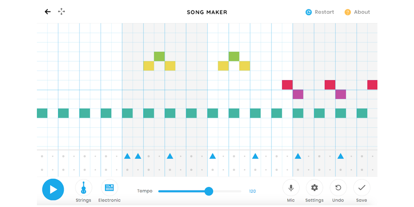 Google Song Maker music maker site
