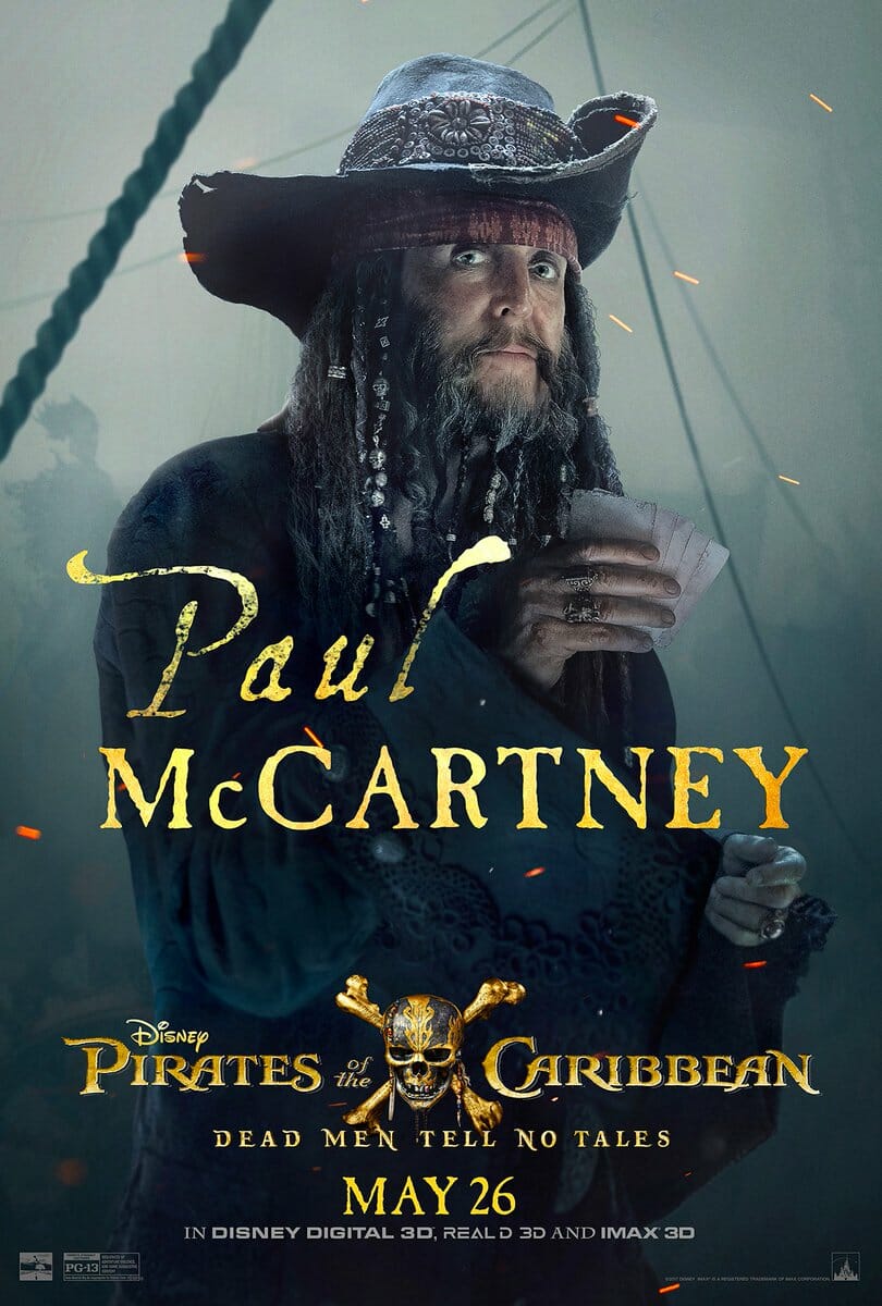 Paul McCartney for Pirates of the Caribbean