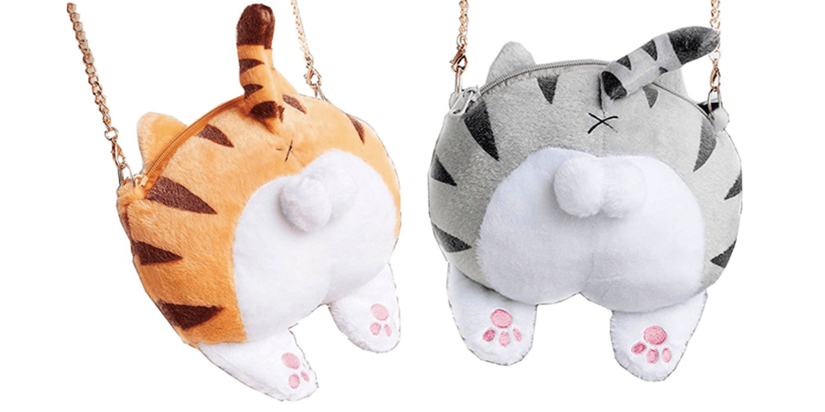 These cat purses allow you to reveal your inner obsession with cute paws