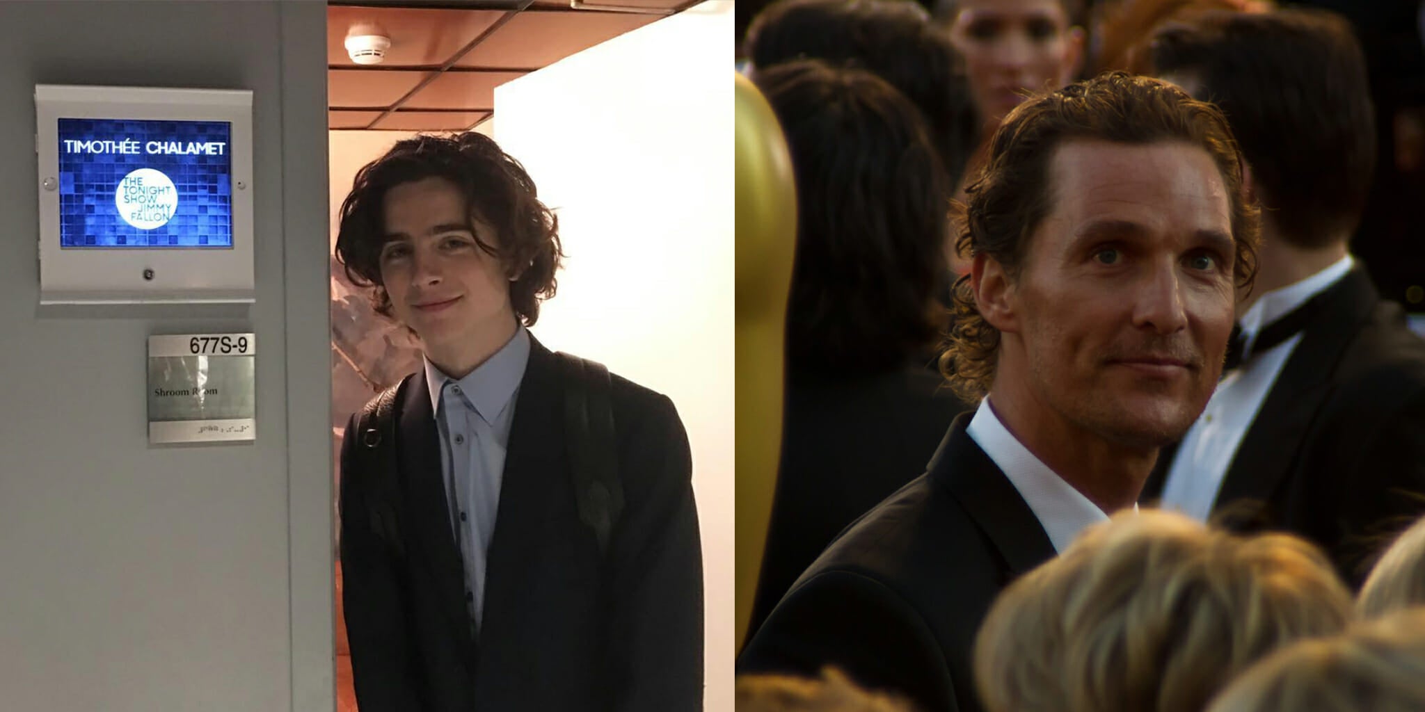 Timothee Chalamet Matthew McConaughey