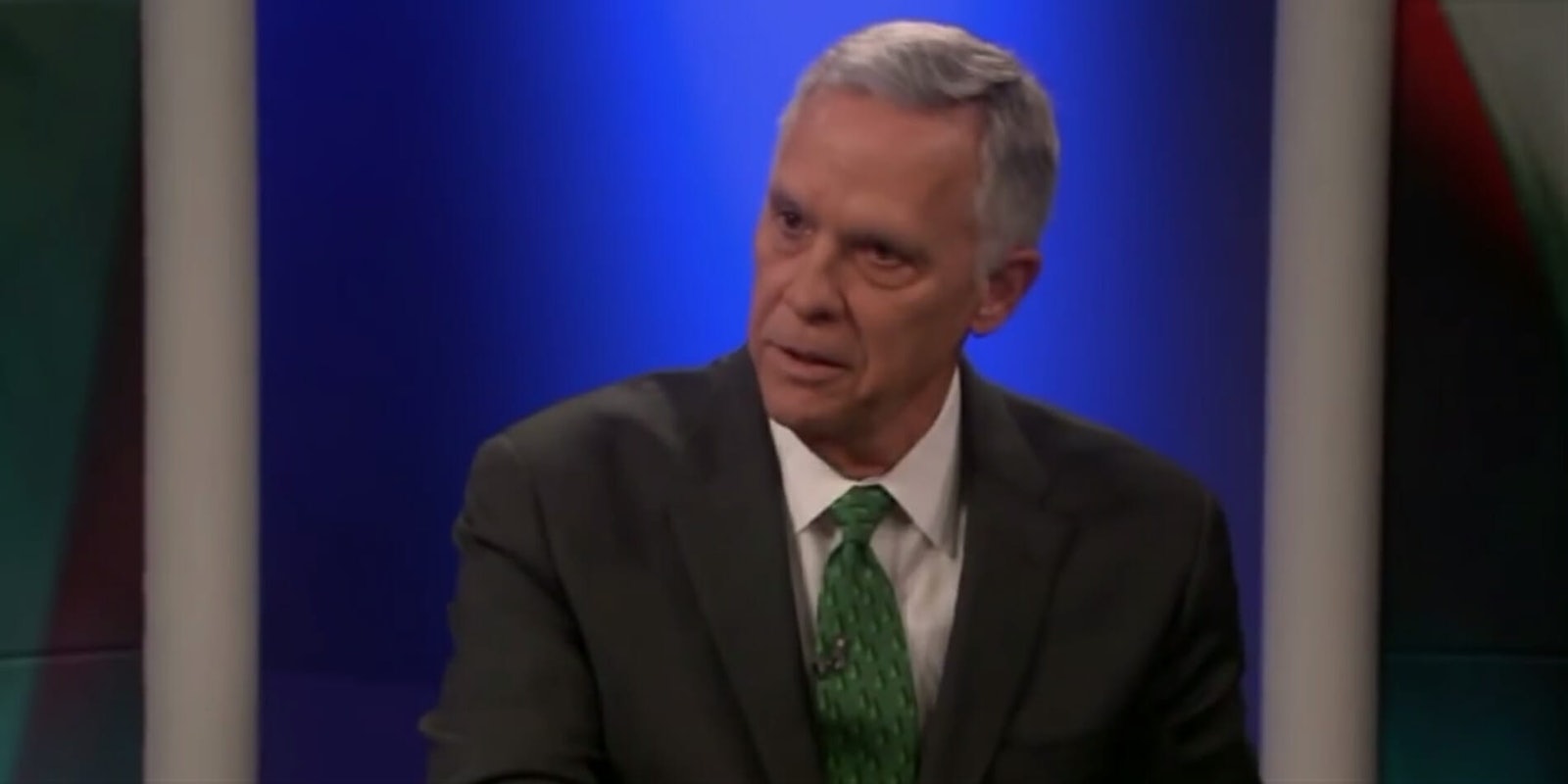 Kirk Humphreys compared gay Americans to pedophiles in a controversial talk show segment.
