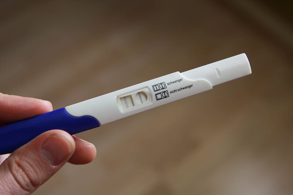 can you get pregnant during your period : pregnancy test
