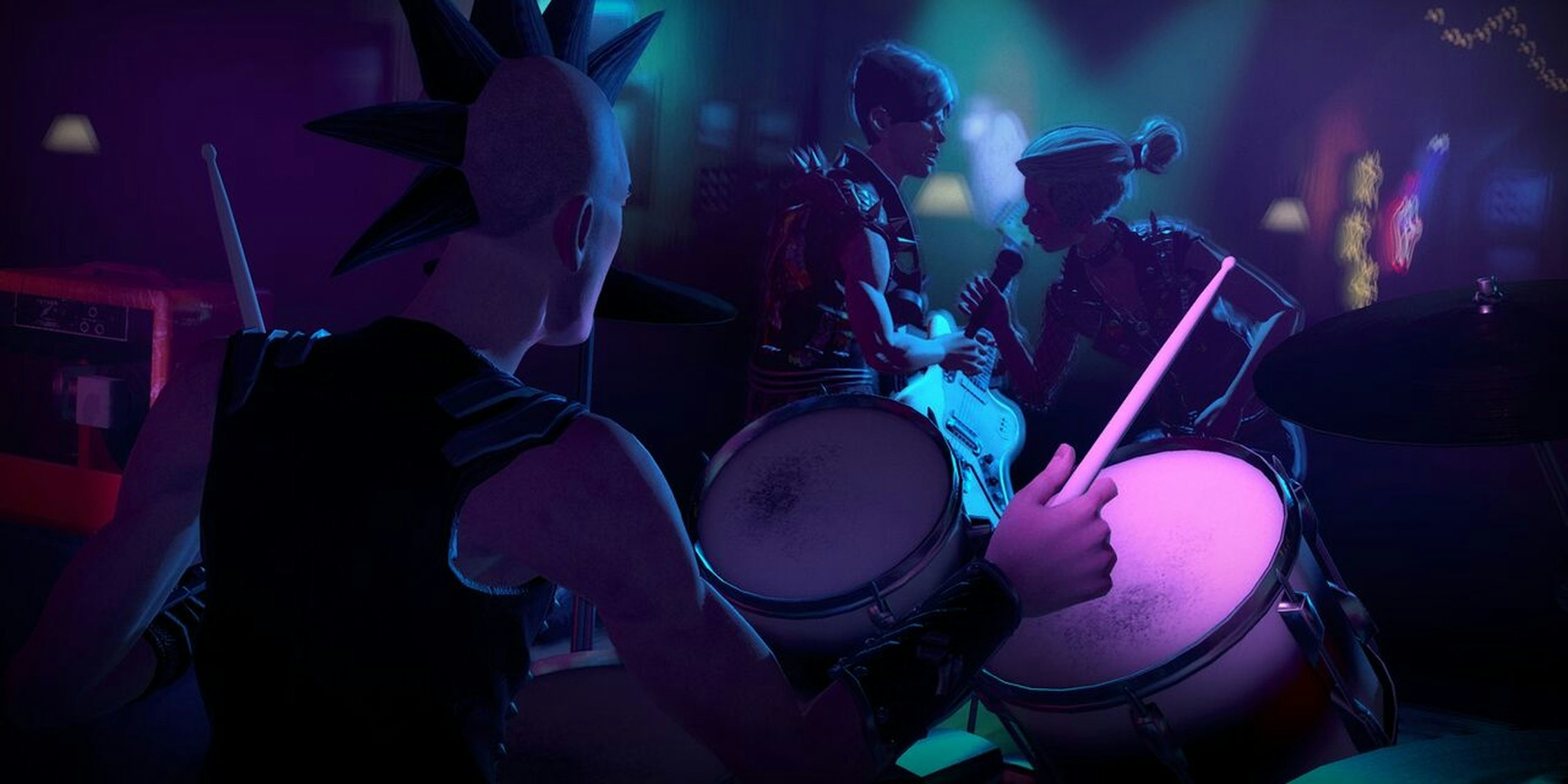 Включи новую версию песни. Rock Band. Rock Band игра. Игра про музыкантов. VR Rock Band гитара.