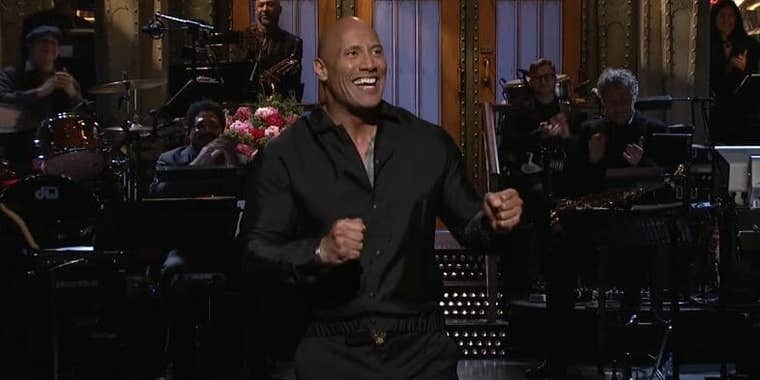 Dwayne Johnson SNL monologue running for president