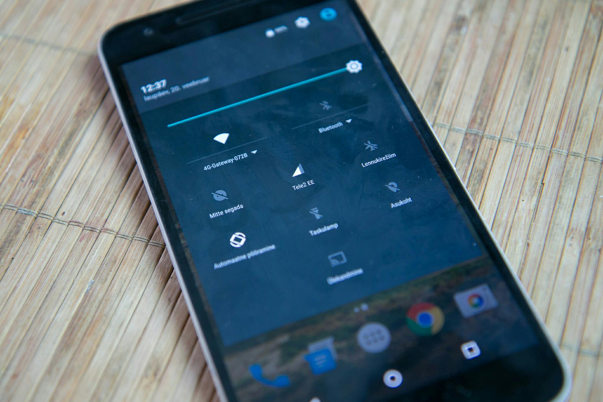 Huawei Nexus 6p screen brightness