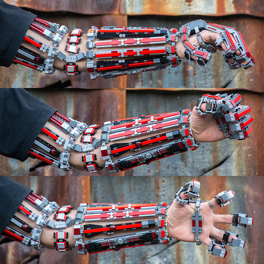 lego iron man arm