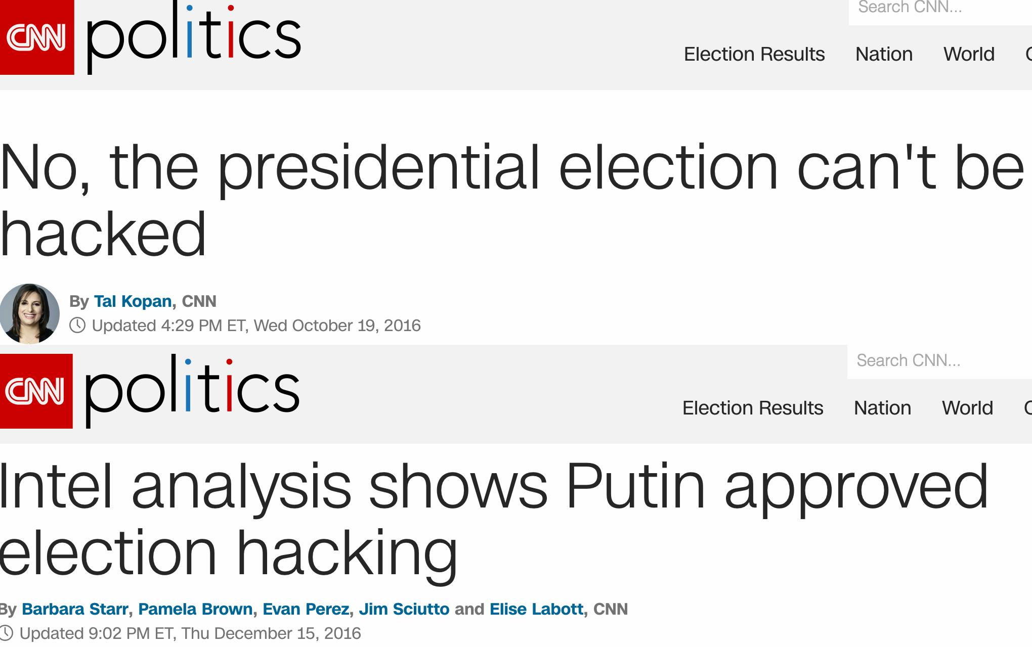 CNN is just an example, not the only culprit.