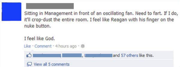 funny facebook post