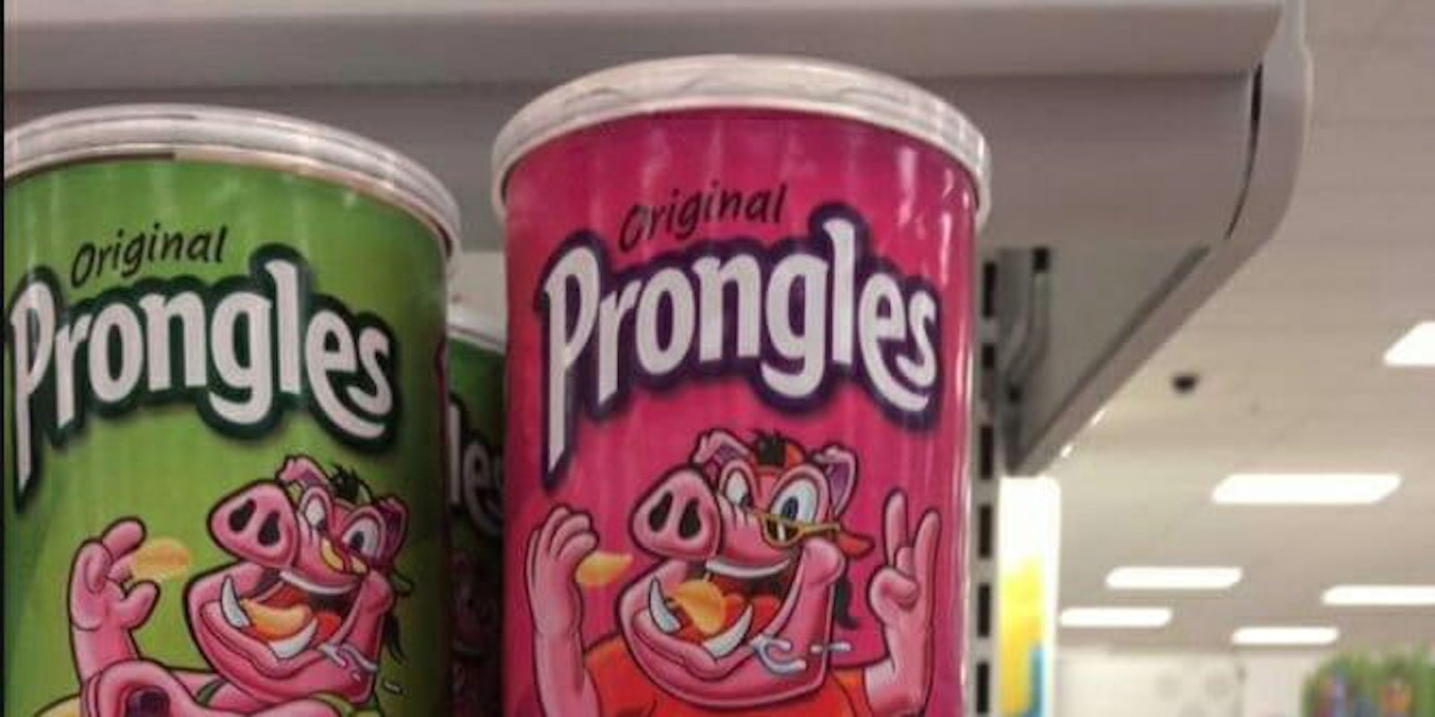 Target is selling Prongles, a rad ripoff Pringles.