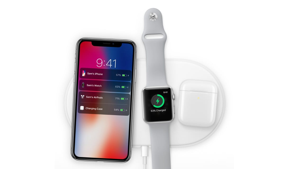 apple iphone x wireless charging pad