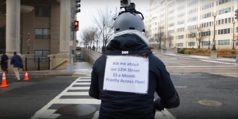 net neutrality rob bliss protest fast lane
