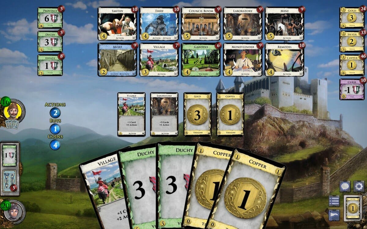 board games online dominion