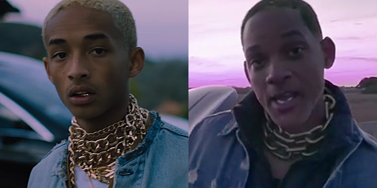 Jaden and Will Smith 'Icon' video