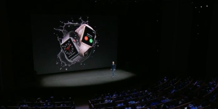 Apple Watch Series 3 stage