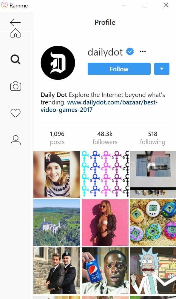 instagram application