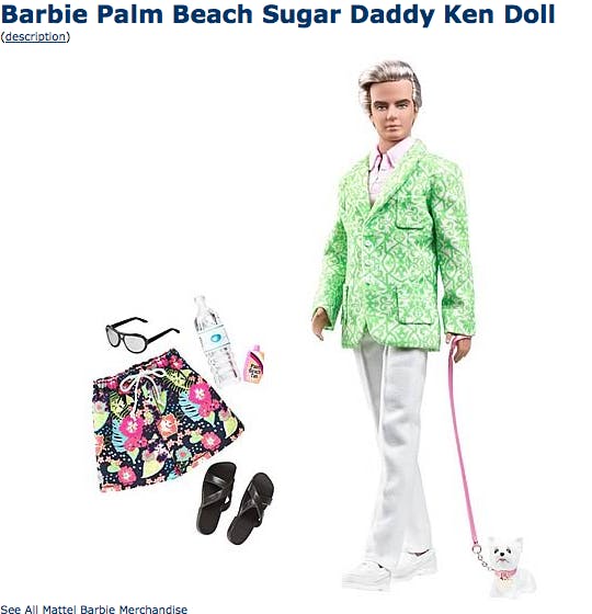 ken dolls : sugar daddy ken doll
