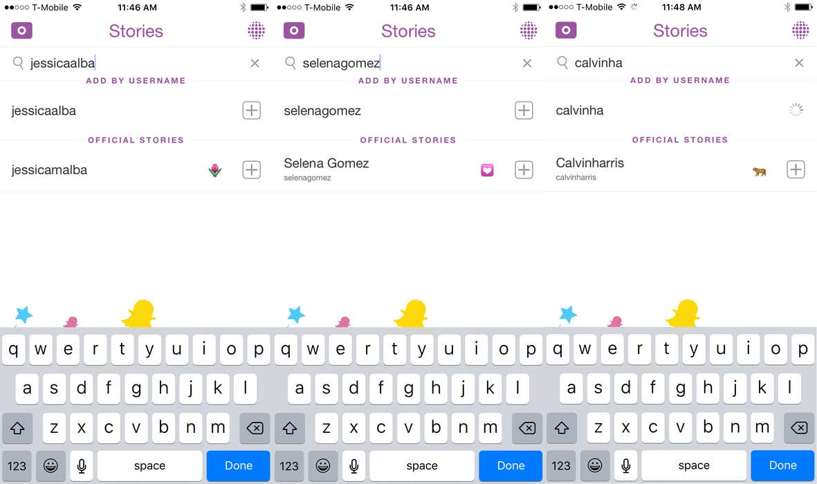 Here's how to tell if that Snapchat celebrity is official - The Daily Dot