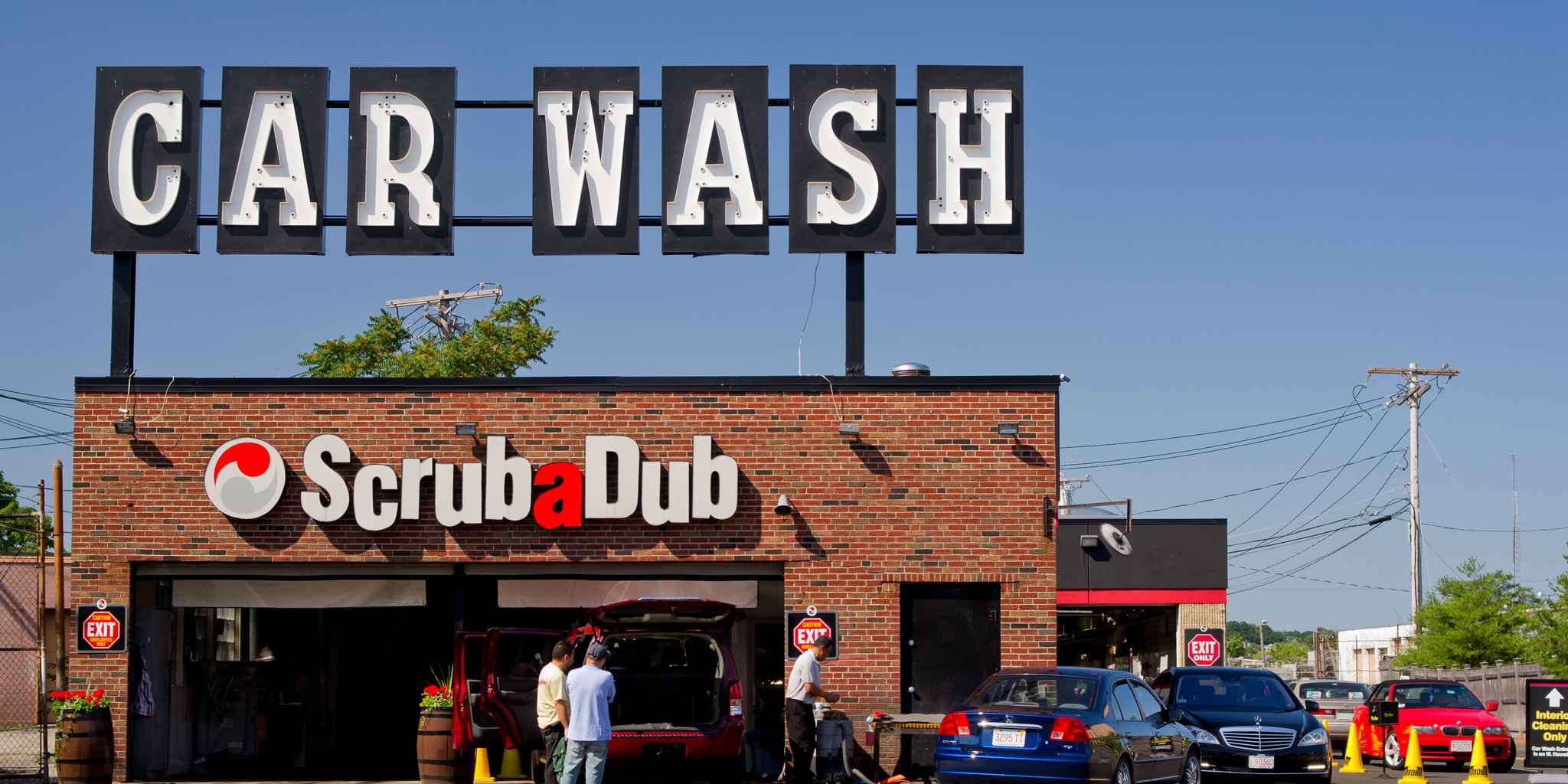 AAP Rocky is the soundtrack to this trippy car wash light show The
