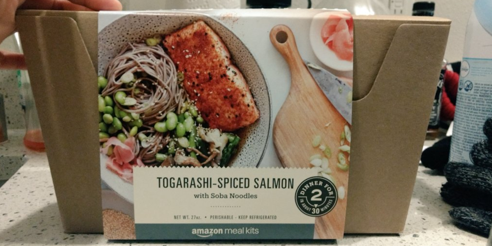 amazon home food delivery meal kits blue apron rival