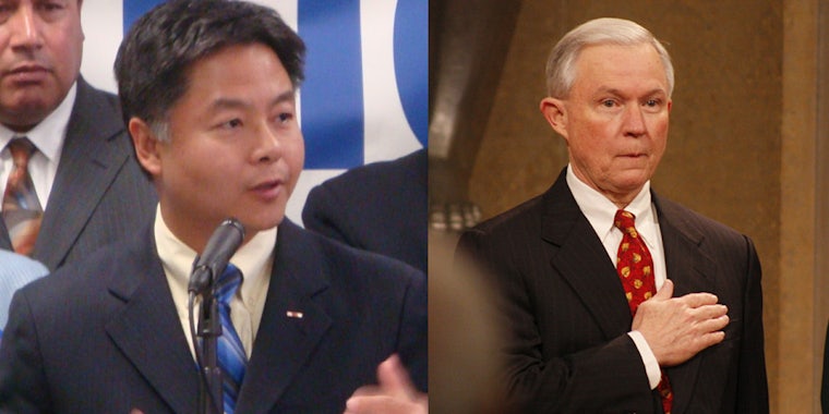 Rep. Ted Lieu and Jeff Sessions