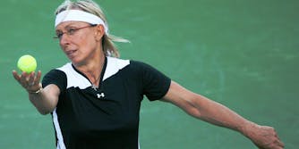 Martina Navratilova alleges an enormous pay gap between herself and commentator John McEnroe.