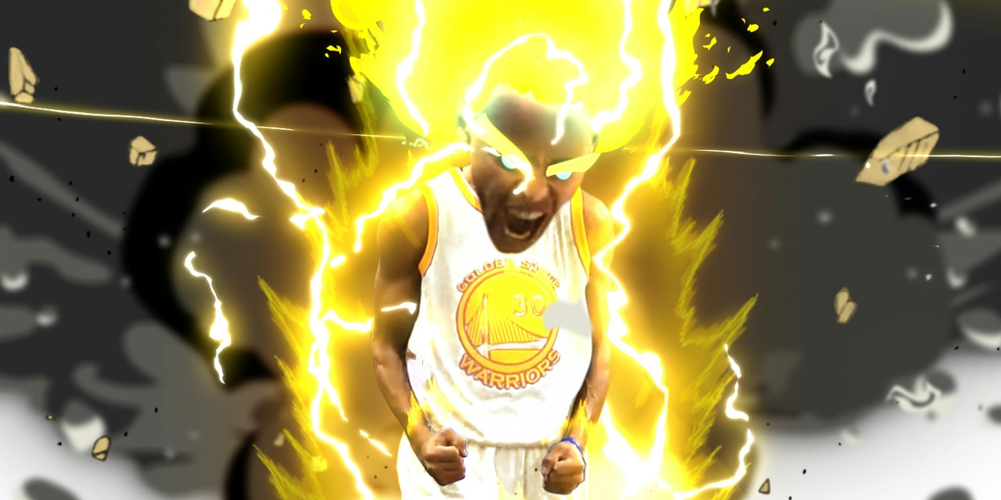 How the Steph Curry Super Saiyan GIF was made - The Daily Dot