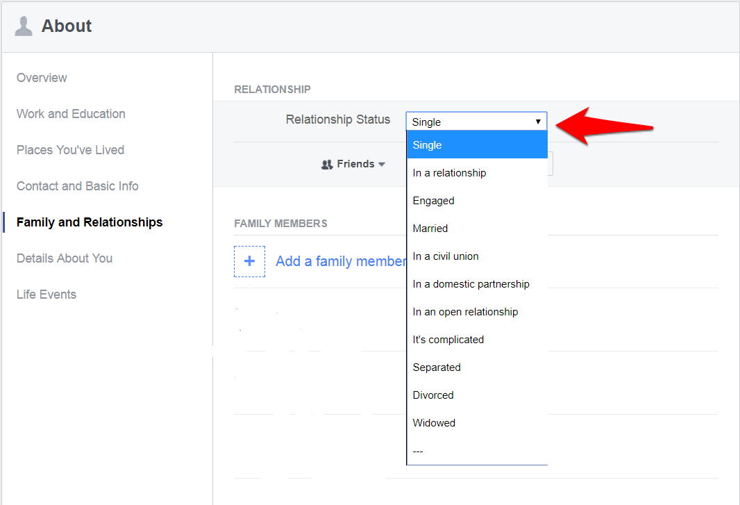 How To Change Your Facebook Relationship Status