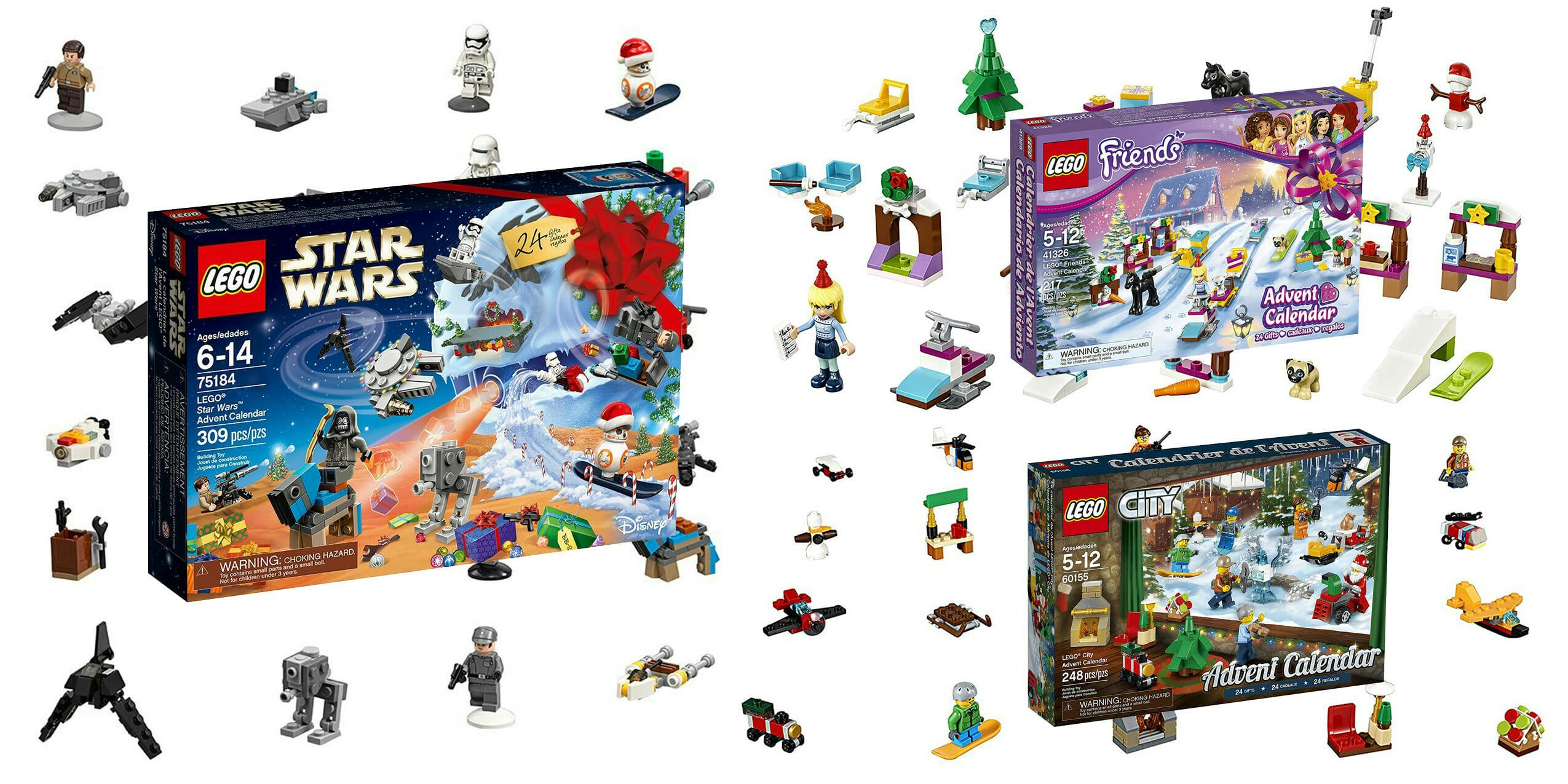 Lego Advent calendars let you countdown to Christmas brick by brick