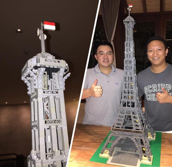 most expensive lego set : eiffel tower