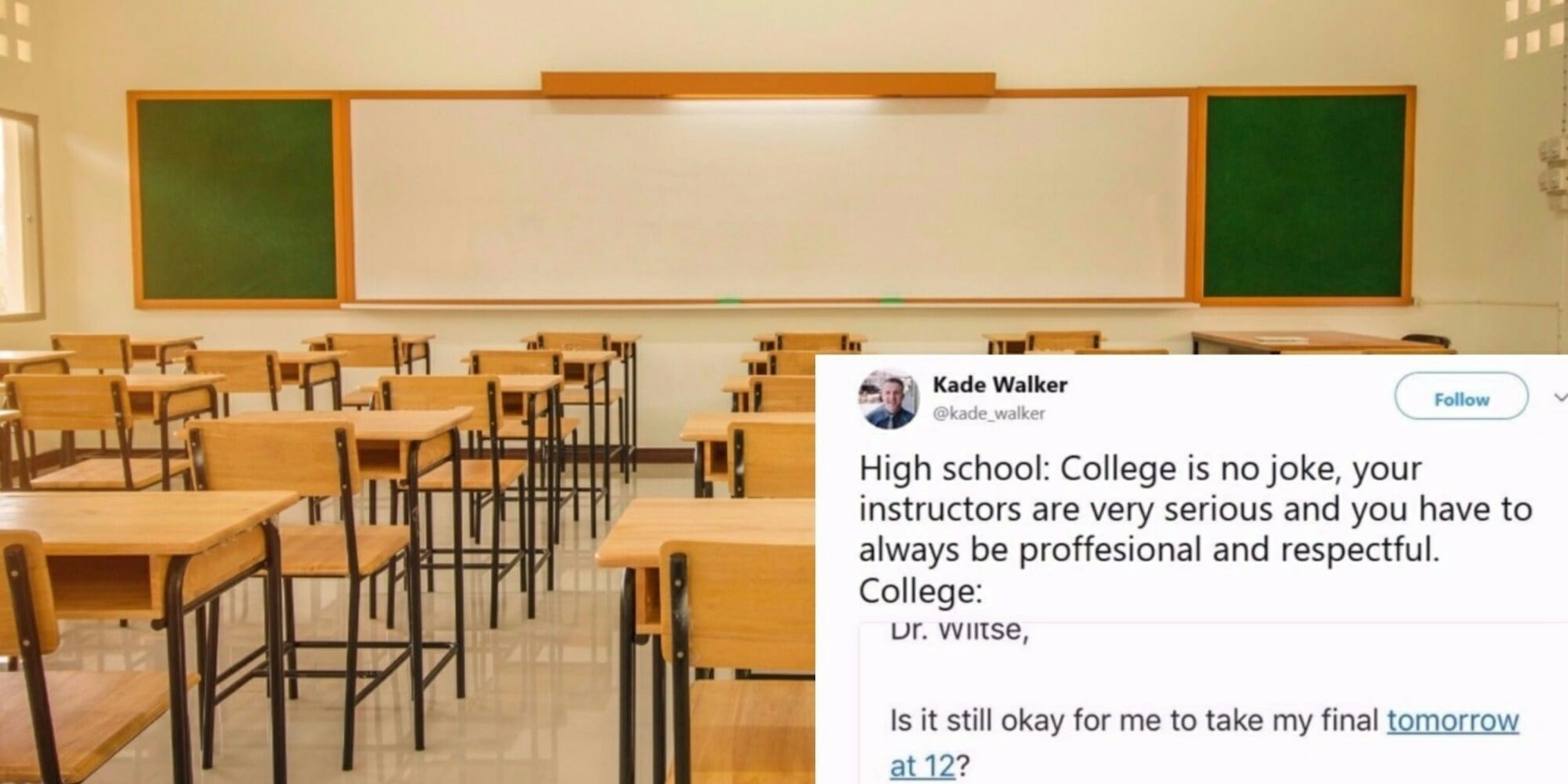 college professor tweet south dakota state
