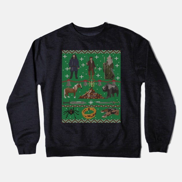 Hobbit Christmas Sweater, $30.