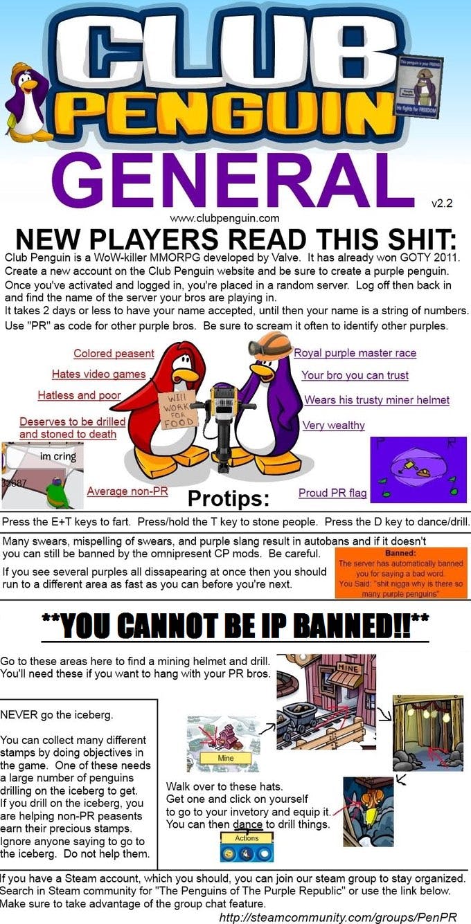 Club penguin memes  Club penguin memes, Club penguin funny